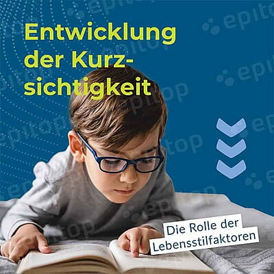 Social-Media Post "Entwicklung der Kurzsichtigkeit"