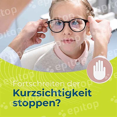 Social-Media Post "Kurzsichtigkeit stoppen"