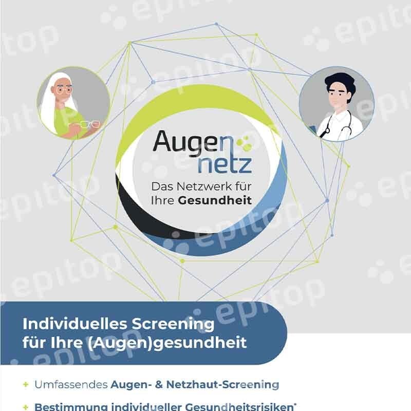 Print & Online Grafik "Anzeige Screening"