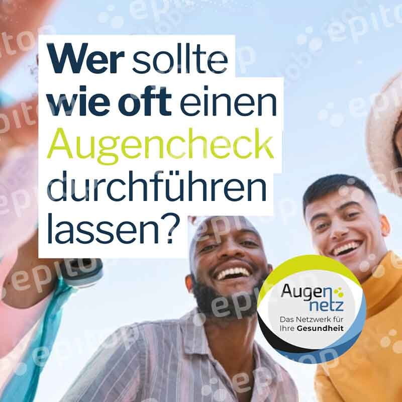 Social-Media Reel "Wer/Wie oft Augencheck?"